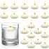 Nuanchu 20 Pcs Floating Candles Centerpieces for Wedding 1.5 Inch Small Unscented Floating Candles Decoration for Wedding Party Thanksgiving Hallo...