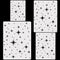 4 Pcs Star Stencil Star Stencils Different Sizes for Painting Template Star Stencil for Crafts Plastic Star Templates for Fabric Home Decor DIY Cr...