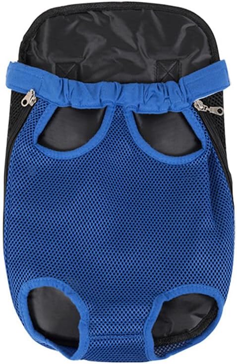 Pet Carrier Backpack, Legs Out Adjustable Pet Front Cat Dog Carrier Backpack, Easy-Fit Dog Travel Backpack Carrier for Hiking Camping for Small Me...