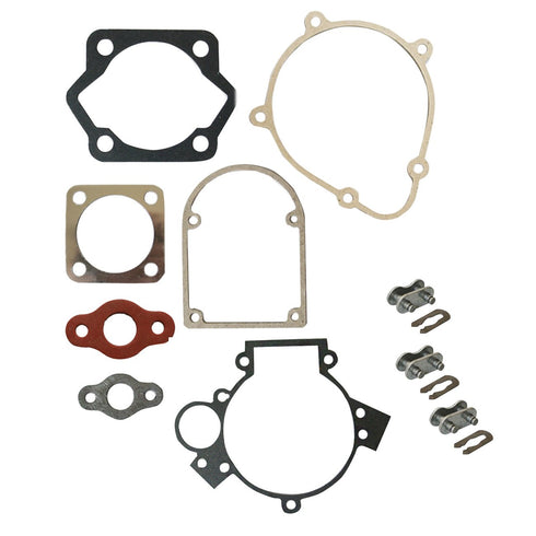 HGC Gasket Set & 3 Chain Master Link for 49cc 66cc 80cc 2 Stroke Engine Motorized Bicycle Bike...