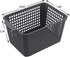 Sandmovie Gray Plastic Storage Baskets, 6 Packs...