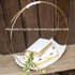 SUNTQ Macrame Hoops Ring for Dream Catcher Metal Crafts Round Brass Plated 6inch(Gold,Pack of 10)...