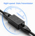 LVY Ethernet Extender RJ45 Couplers Network Cable Coupler Cat 5 Coupling Lnternet Female to Female Connector Lnline Coupler for Cat5/ Cat5e/ Cat6e...