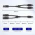 Renogy Solar Connectors Parallel Adapter Cable MMF+FFM, Upgrade-1 Pair Y Branch, Black...