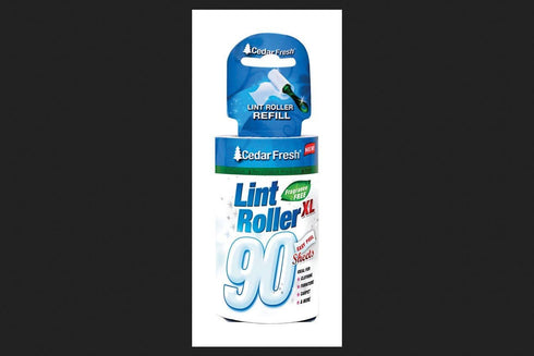 Household Essentials CedarFresh Superior Lint Roller Refill, White, 90 Sheets...