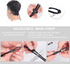 HX AURIZE Face Mask Extender Holders to Protect Ears Adjustable Black 4 Pcs...