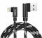AGOZ 4FT Apple MFI Certified Lightning iPhone Cable, 90° Right Angle, FAST Charger Cord Compatible with iPhone 14, 13, 12 Pro max, iPhone SE, iPho...