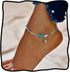Boho Starfish Anklets Blue Ankle Bracelets Pearl Anklet Chain Beach Foot Jewelry for Women...