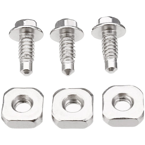 279393 Dryer Terminal Block Screw Kit Cord Whirlpool Kenmore Screws Part - Easy to Install - Replaces Ap3020386 279393d 279393vp 3184 Ah334188 Ea334188 Ps334188