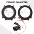 RED WOLF 6.5 Inch Front Door Speaker Adapter Bracket Compatible with Tesla Model 3 2017-Up Model Y 2020-Up Install Aftermarket Car Audio Speaker S...