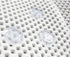 Deluxe Bathtub Mat Non Slip, Soft Foam Bath Mats for Bathroom Tub, Bathtub Mat with Drain Holes, Suction Cups- 36” X 17” - Black...