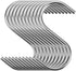 30 Pack Heavy Duty S Shaped Hooks - Stainless Steel, 2.5 inch Metal Hooks for Hanging in Kitchen, Bathroom, Bedroom and Office...