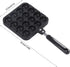 16 Holes Octopus Meatballs Pan, Aluminum Alloy Takoyaki Baking Mold Tray, for Home Kitchen...