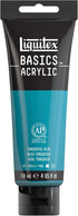Liquitex BASICS Acrylic Paint, 118ml (4-oz) Tube, Turquoise Blue...