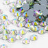 Dowarm 1440 Pieces Hotfix Crystal Rhinestones for Clothes Crafts, Hot Fix Glue on Flatback Crystals, Iron on Crystal Rhinestone (Moonlight/Starry ...