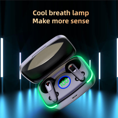 Wireless Bluetooth Earbuds, Bluetooth 5.3 Headphones with Charging Case,Built-in Mic Earphones Noise Cancelling Headphones,Light-Weight HD Stereo ...