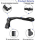 Bike Kickstand Adjustable Non-Slip rear side bicycle kick stand Aluminum Alloy Universal Stand Bicycle Accessories for 24" to 29" Bike Stand Black...