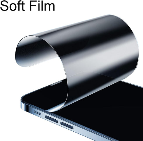 2 Pack 360 Degree Privacy Screen Protector for Samsung Galaxy S24 Ultra Anti-Spy 4 Sides Soft Film 6.8 inch Support Finger Unlock...