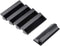 uxcell Flush Pull Finger Insert Recessed Cabinet Handles 109mm x 40mm x 20mm Black 5Pcs...
