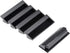 uxcell Flush Pull Finger Insert Recessed Cabinet Handles 109mm x 40mm x 20mm Black 5Pcs...