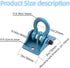 Stainless Steel Swing Hanger 1500LB Capacity for Swing Seat Porch Yoga Hammock Chair Sandbag Indoor Outdoor ?Bule...