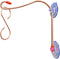 Window Mount Hook Copper for Hummingbird Feeder Hanger with Suction Cups & Copper S Hook 1Pcs...