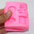 9-Cavity Silicone Cartoon Fondant Mold for Cake Decorating, Candy Making, and Resin Crafts - Chocolate, Gum Paste Tray, and Resin Casting...