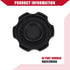 NO.58531-07000 Auto Brake Master Cylinder Reservoir Tank Cap for Hyundai Accent 1999-2006 / Durable Plastic / 1 Pcs Black...