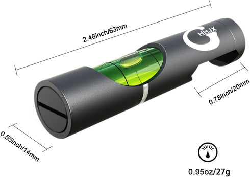 Professional Scope Leveling Kit Picatinny Rail Bubble Level Scope Mounting level for Increasing Long Range Accuracy and Consistency...