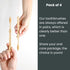 Nudge - Natural Bamboo Toothbrushes with Bamboo Bristles, Soft Bristles Toothbrush, Biodegradable, Eco-Friendly, Sustainable Material, BPA Free (P...
