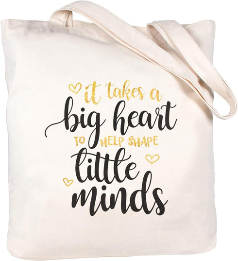 CARAKNOTS Teacher Gifts for Women Teacher Appreciation Gifts Women Tote Bag for Valentines Day Birthday Thank you Graduation End of Year Christmas...