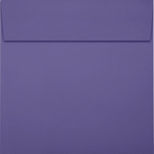 LUXPaper Square Invitation Envelopes | Peel & Press | 6" x 6" | Wisteria Purple | 80lb. Text | 50 Qty...