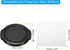 PATIKIL 39mm Lens Cap, 3 Pack Sides Pinch Snap Camera Lens Cover for Front Lens with Cloth, Suitable for 39mm Thread Universal DSLR Lenses for Nik...