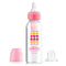 Dr. Brown's Anti-Colic Options+ Narrow Sippy Bottle Starter Kit, 8oz/250mL, with Level 3 Medium-Fast Flow Nipple and Soft 100% Silicone Sippy Spou...