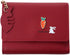 Wallet For Women Girl, Tri-Folded Wallet Cash Pocket With Id Window, Slim Trifold Credit Card Holder Minimalist Coin Pocket(wine red)...