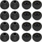 Ear Bud Replacement Pieces Silicone,8 Pairs of Soft Silicone Ear Tips in S/M/L Sizes, with 4mm Connector Hole, Designed to fit Most inear Headphon...