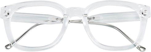 FEISEDY Classic Reading Glasses Square Blue Light Blocking Women Men Reader Glasses B2648...