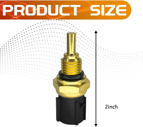Oil Temperature Sensor 48160-PGJ-003, 1434050 Engine Coolant Temperature Sensor with O-Ring VTM 4 Compatible with Honda Pilot 2003-2015 for Honda ...