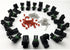 10 PACK 14-16 AWG Gauge 2 Pin Position Terminal Weather Pack WeatherPack Connector Male Female Set Weather Proof 10 COMPLETE KITS...