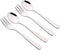 Begale 12-piece Stainless Steel Tea Spoons and Tasting Appetizer Cake Forks, 6 Tasting Forks + 6 Teaspoons...