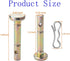 10 PK 738-04124A and 714-04040 Shear Pins and Cotter Pins for Cub Cadet MTD Troy Bilt Snow Throwers...