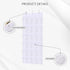 HAKACC Shoe Rack for Closet, 24 Pocket White Shoe Organizer Over-the-Door Storage Sturdy Closet Rack Hangers for Shoes Sneakers...