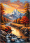 KEUASDV Diamond Painting Kits for Adults, Forest Landscape 5D DIY Diamond Art Kits Full Drill Diamond Dots for Gift Wall Decor and Relaxation Gem ...
