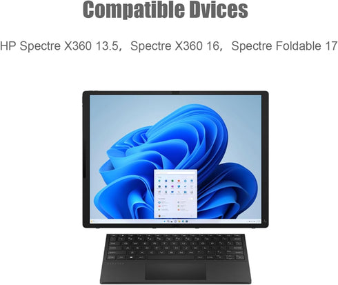 DQ100 Rechargeable MPP 2.0 Tilt Pen Compatible with HP Rechargeable MPP 2.0 Tilt Pen (3J122AA) Compatible with HP Spectre X360 13.5 Spectre X360 1...