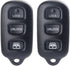 ECCPP HYQ12BBX Keyless Entry Car Key Remote Fob Replacement for 99-2009 for T oyota 4Runner/ 98-1999 for T oyota Avalon/ 01-2007 for T oyota Sequo...