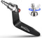 Pneumatic Tool Rafter Hook Hanger with 1/4 Inch & 360° Swivel Air Fitting, Lightweight Aluminum Air Tool Organizer Holder, L Shaped Hook for Air N...