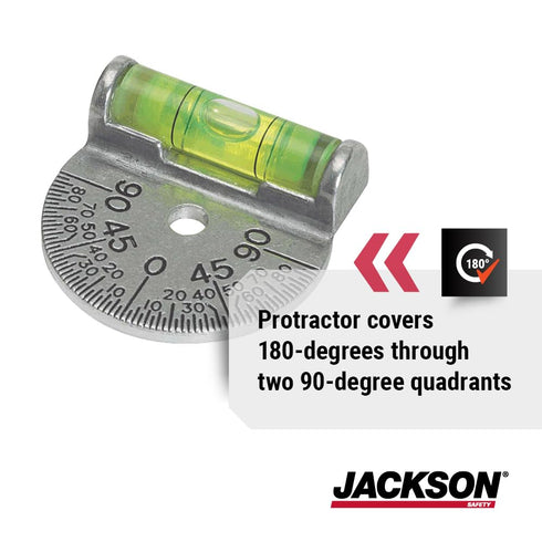 Jackson Safety Replacement Dial Set Welding Level DSL - 180 Degree Adjustable Protractor - for Curv-O-Mark Tools...