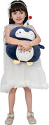 12 Inch Soft Penguin Plush Hugging Pillow Cute Birthday Penguin Stuffed Animal Plushies Toy Penguin Kids Stuffed Animals Penguin Happy Birthday Pl...