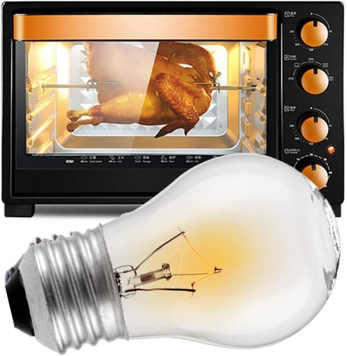 Appliance Oven Light Bulb, Oven Light Bulbs,High Temp 300 °C Resistant,A15/E26/120V/40 Watt Appliance Replacement Bulb for Refrigerator Over Stove...