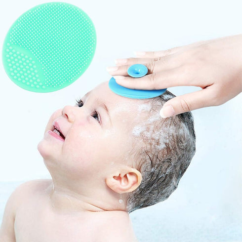 Baby Hair Brush and Comb Set for Newborns & Toddlers | Natural Soft Goat Bristles | Ideal for Cradle Cap | Perfect Baby Registry Gift (Green)...